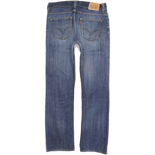 Levi's 506 Men Blue Straight Regular Stretch Jeans W36 L33