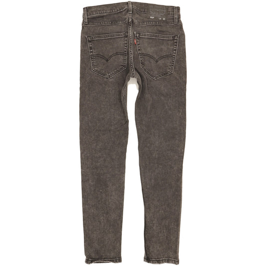 Levi's 512 Men Grey Tapered Slim Stretch Jeans W30 L30