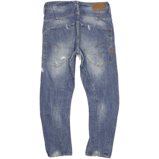 G-Star Type C 3D Men Blue Tapered Loose Jeans W33 L32