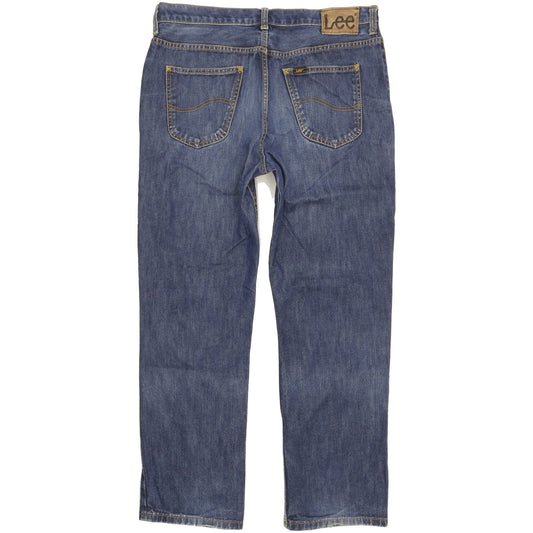 Lee Brooklyn Men Blue Straight Regular Jeans W36 L30