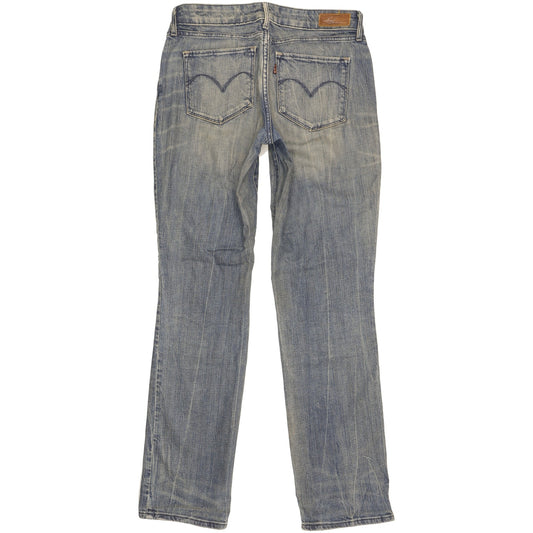 Levi's Bold Curve Men Blue Straight Slim Stretch Jeans W29 L32
