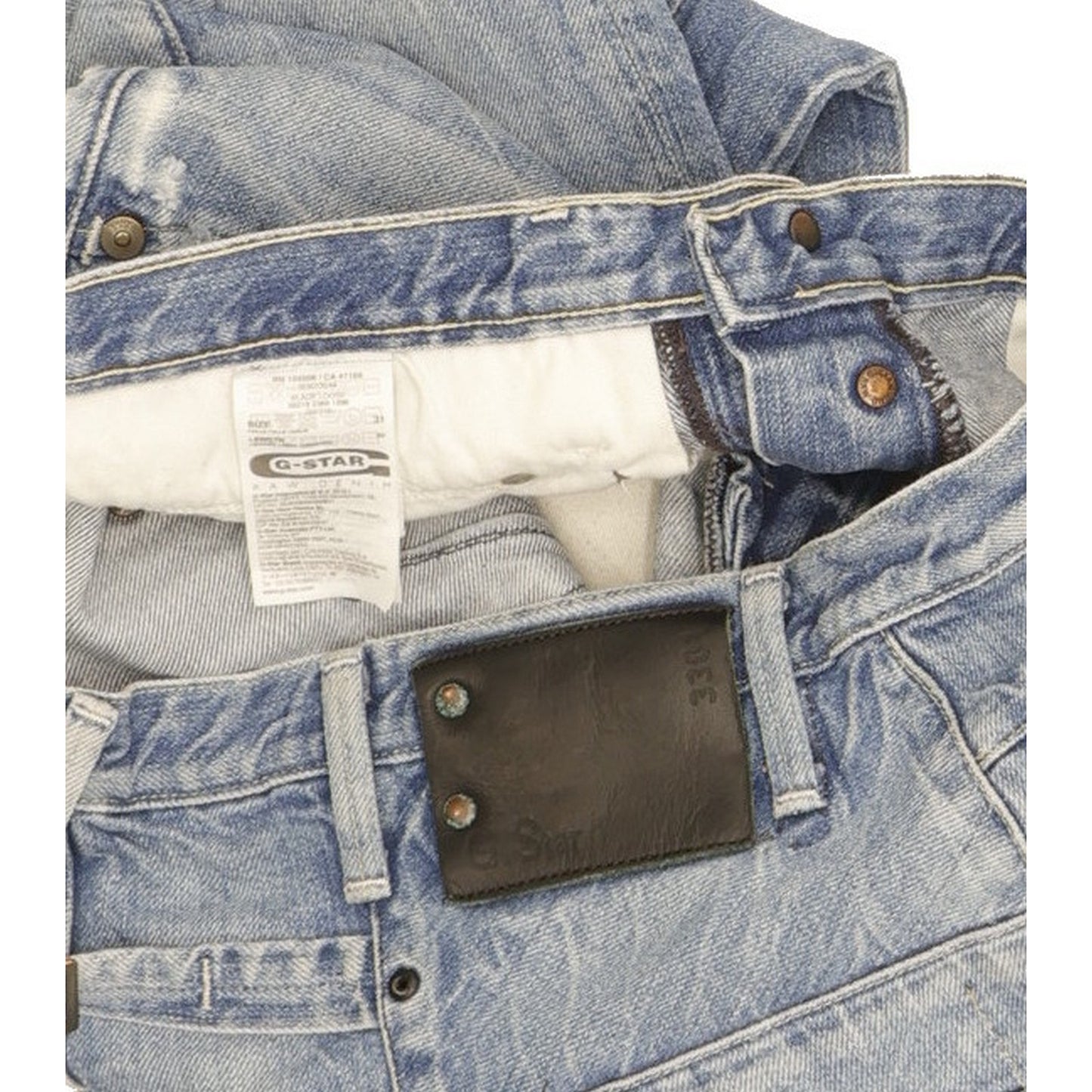G-Star Blade Men Blue Straight Loose Jeans W31 L32
