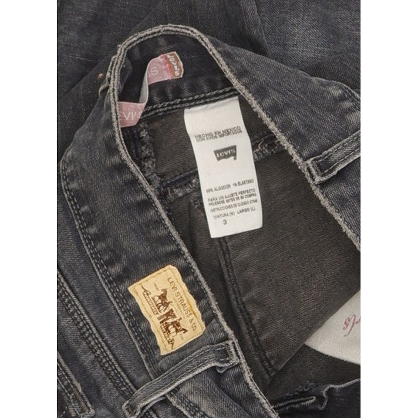 Levi's Women Blue Straight Slim Stretch Jeans W28 L32