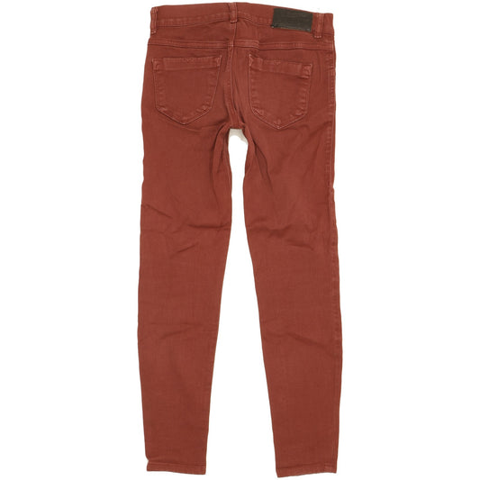 Diesel Livier Women Brown Skinny Slim Stretch Jeans W27 L27