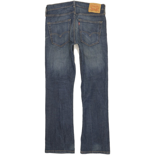 Levi's 527 Men Blue Bootcut Slim Stretch Jeans W31 L30