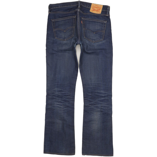 Levi's 527 Men Blue Bootcut Slim Jeans W33 L33