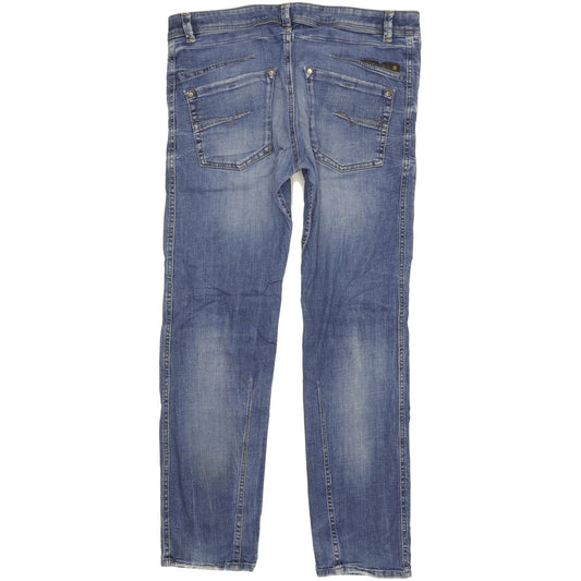 Diesel Darron Men Blue Straight Regular Stretch Jeans W34 L30