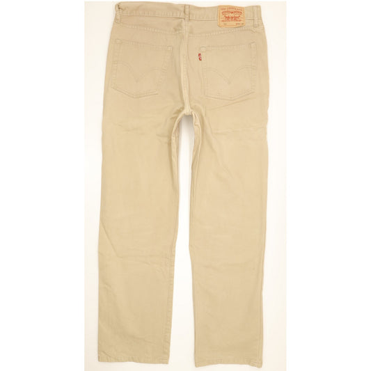 Levi's 751 Men Beige Straight Regular Jeans W36 L31