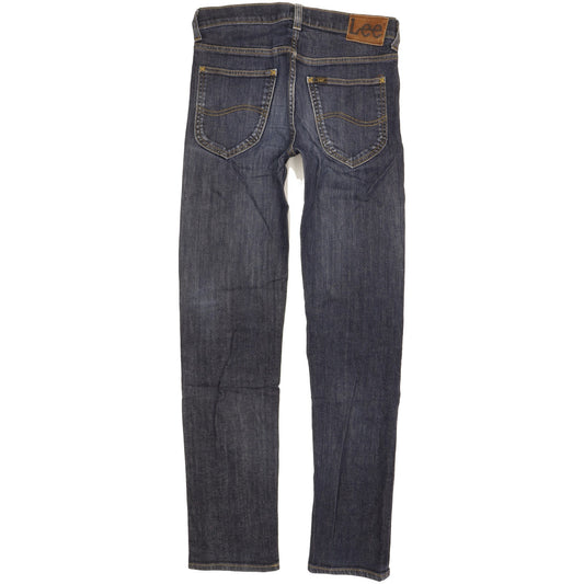 Lee Daren Men Blue Straight Slim Stretch Jeans W28 L31