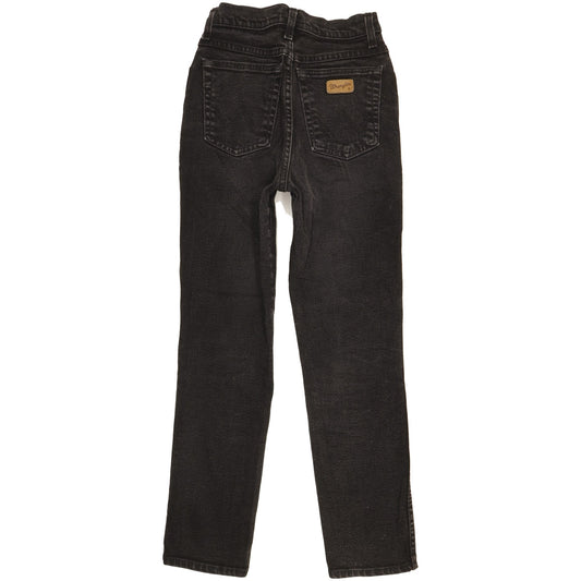 Wrangler Paula Black Straight Slim Stretch Jeans High Waisted W28 L28