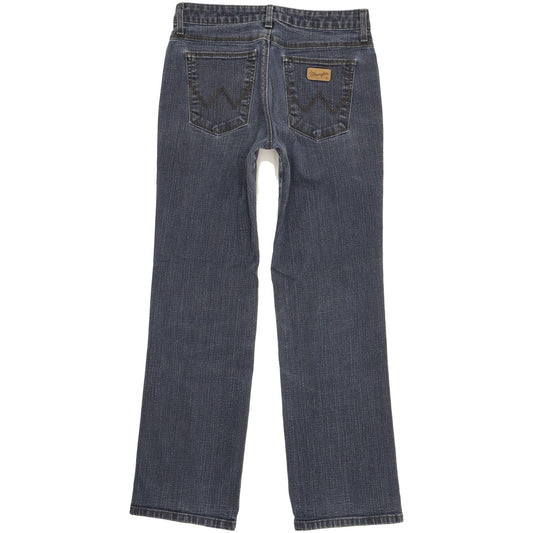 Wrangler Men Blue Bootcut Regular Stretch Jeans W28 L29