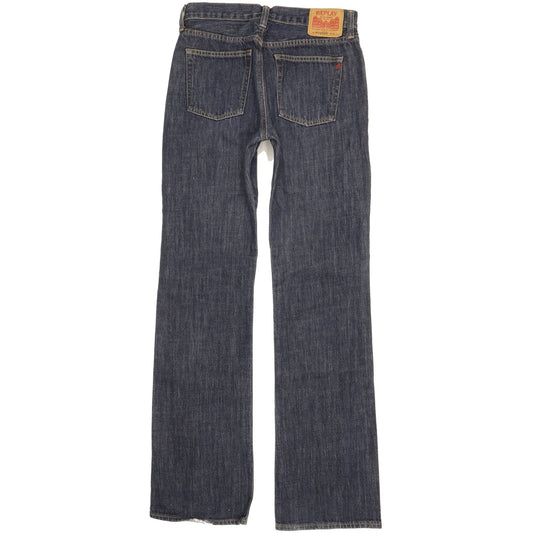 Replay Men Blue Bootcut Regular Jeans W28 L31