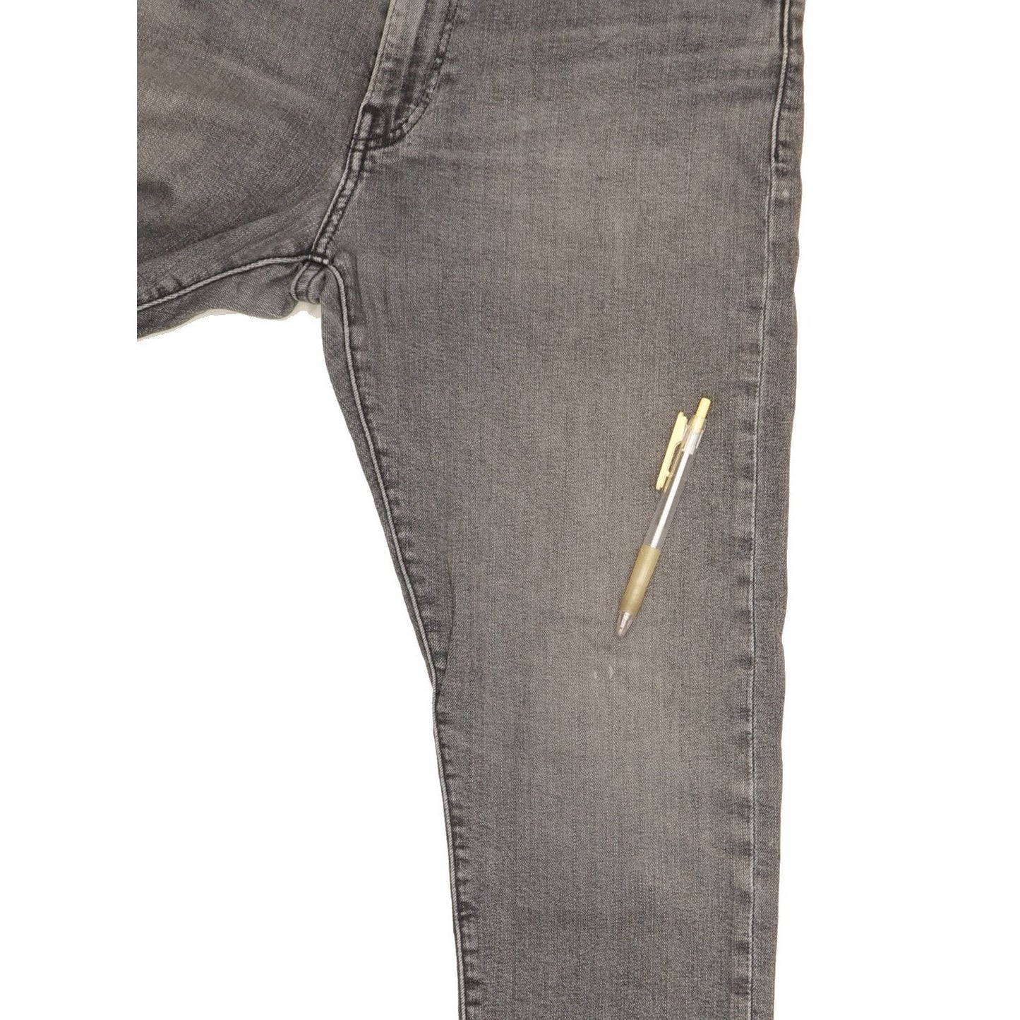 Levi's 512 Men Grey Tapered Slim Jeans W32 L29