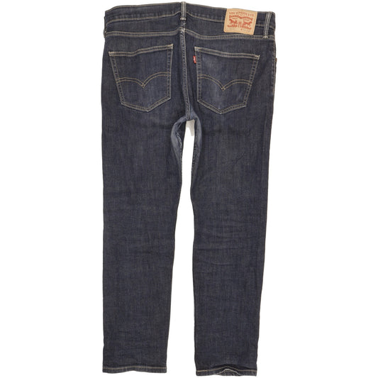 Levi's 508 Men Blue Straight Slim Stretch Jeans W34 L28