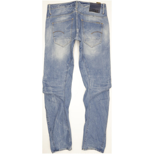 G-Star Arc 3D Men Blue Straight Slim Jeans W34 L36