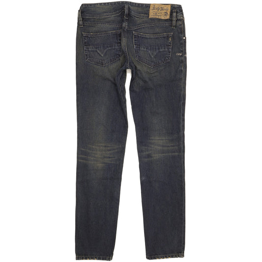 Diesel Matic Women Blue Straight Slim Jeans W30 L31