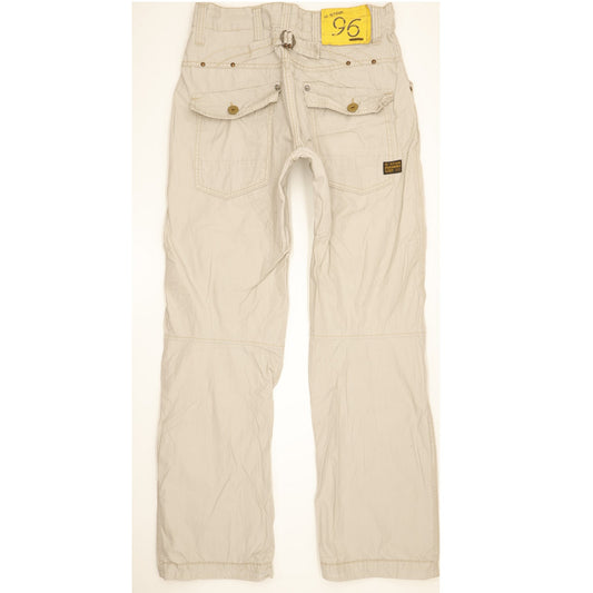G-Star Elwood Heritage Men Grey Straight Loose Jeans W32 L33