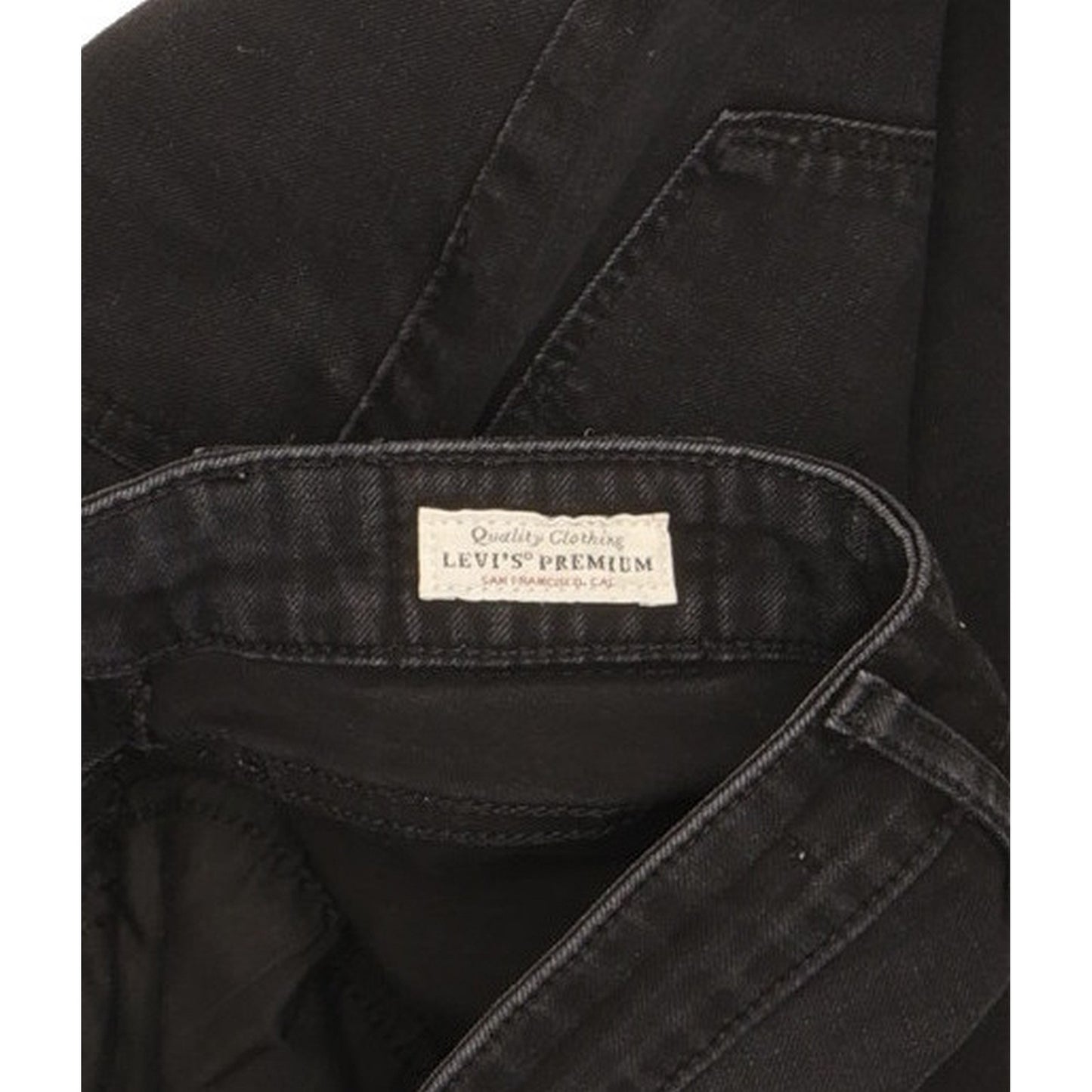 Levi's 721 Black Skinny Slim Stretch Jeans High Waisted W27 L32
