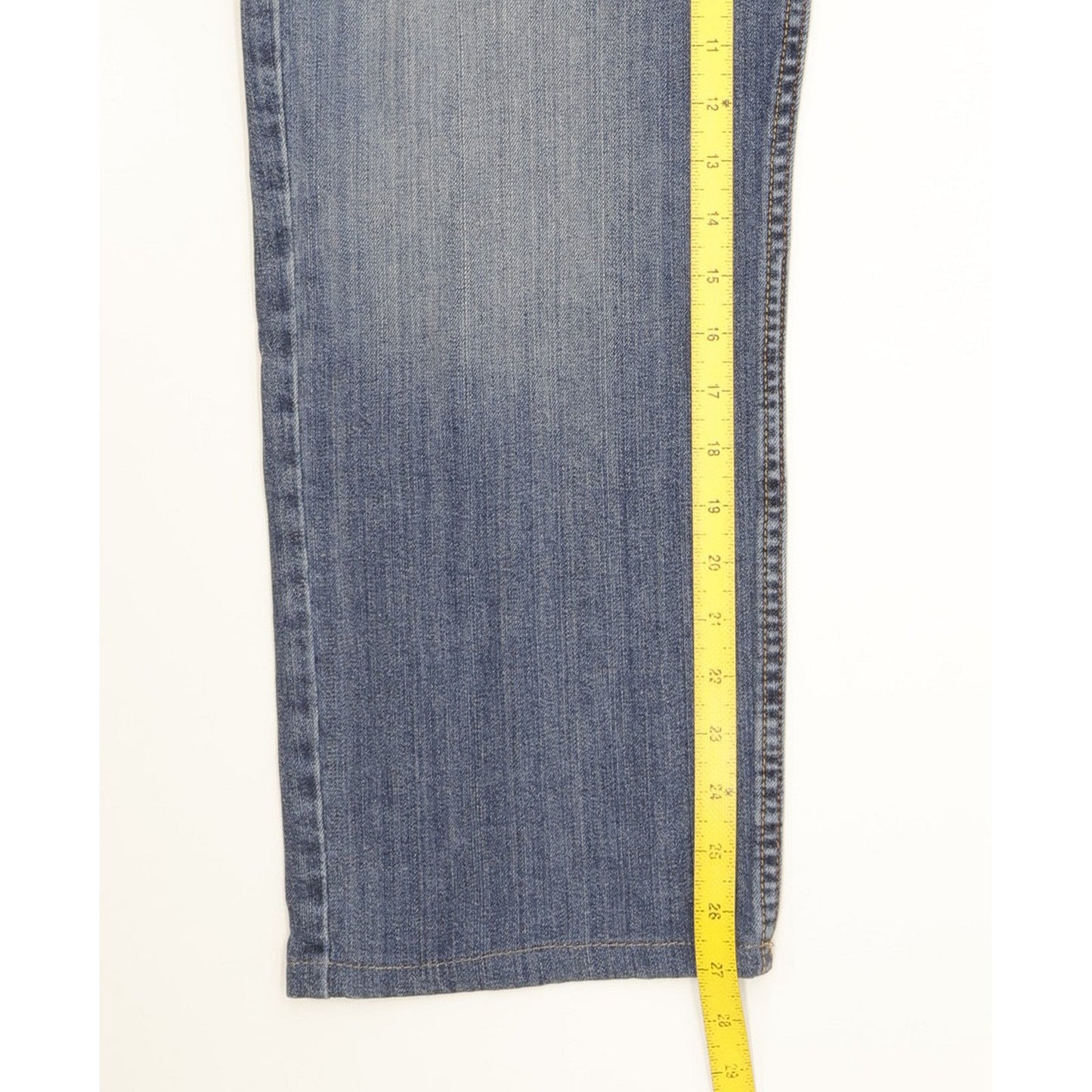 Levi's 751 Men Blue Straight Regular Stretch Jeans W38 L27
