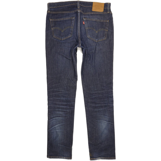 Levi's 511 Men Blue Straight Slim Jeans W34 L33