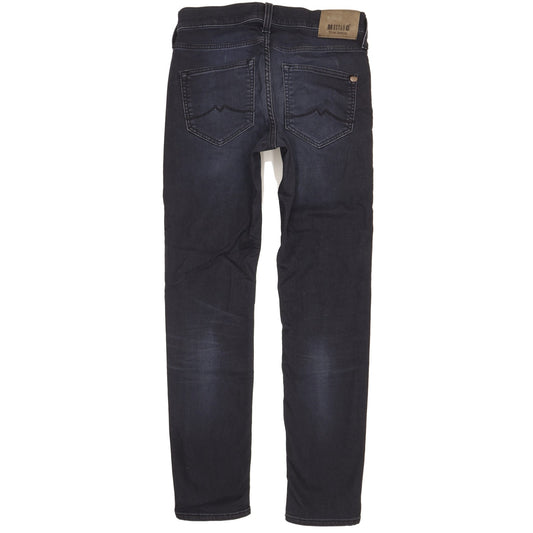 Mustang Oregon Men Navy Tapered Slim Stretch Jeans W29 L31