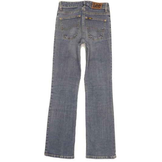 Lee Cameron Women Blue Bootcut Slim Stretch Jeans W28 L30