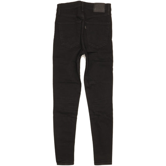 Levi's Mile Women Black Skinny Slim Stretch Jeans W25 L27