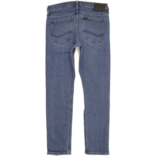 Lee Luke Men Blue Skinny Slim Stretch Jeans W30 L29