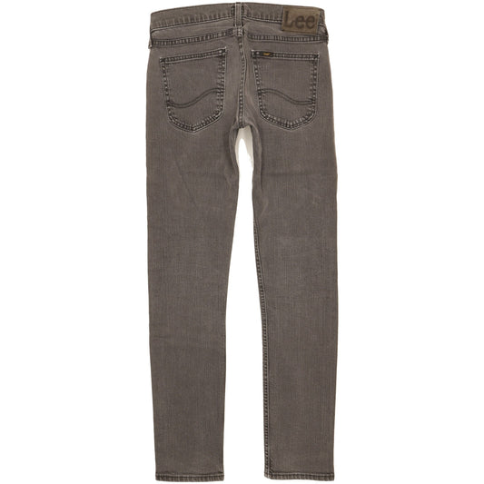 Lee Luke Men Grey Skinny Slim Stretch Jeans W29 L31
