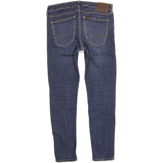 Lee Men Blue Skinny Slim Stretch Jeans W30 L29
