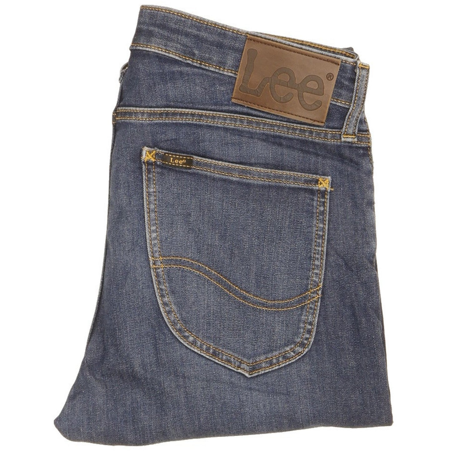Lee Men Blue Skinny Slim Stretch Jeans W30 L29