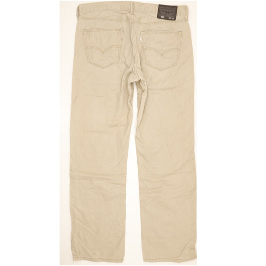 Levi's 559 Men Beige Straight Relaxed Jeans W36 L33