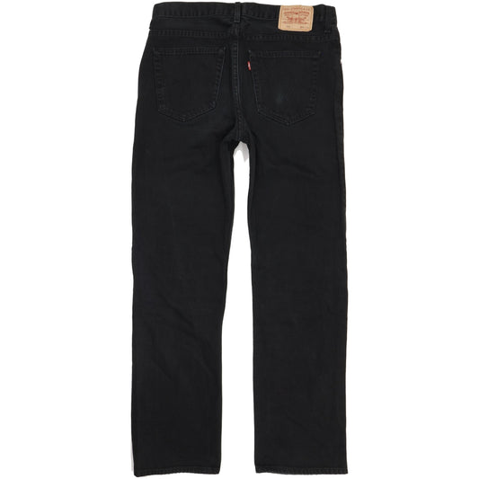 Levi's 752 Men Black Straight Regular Jeans W36 L34