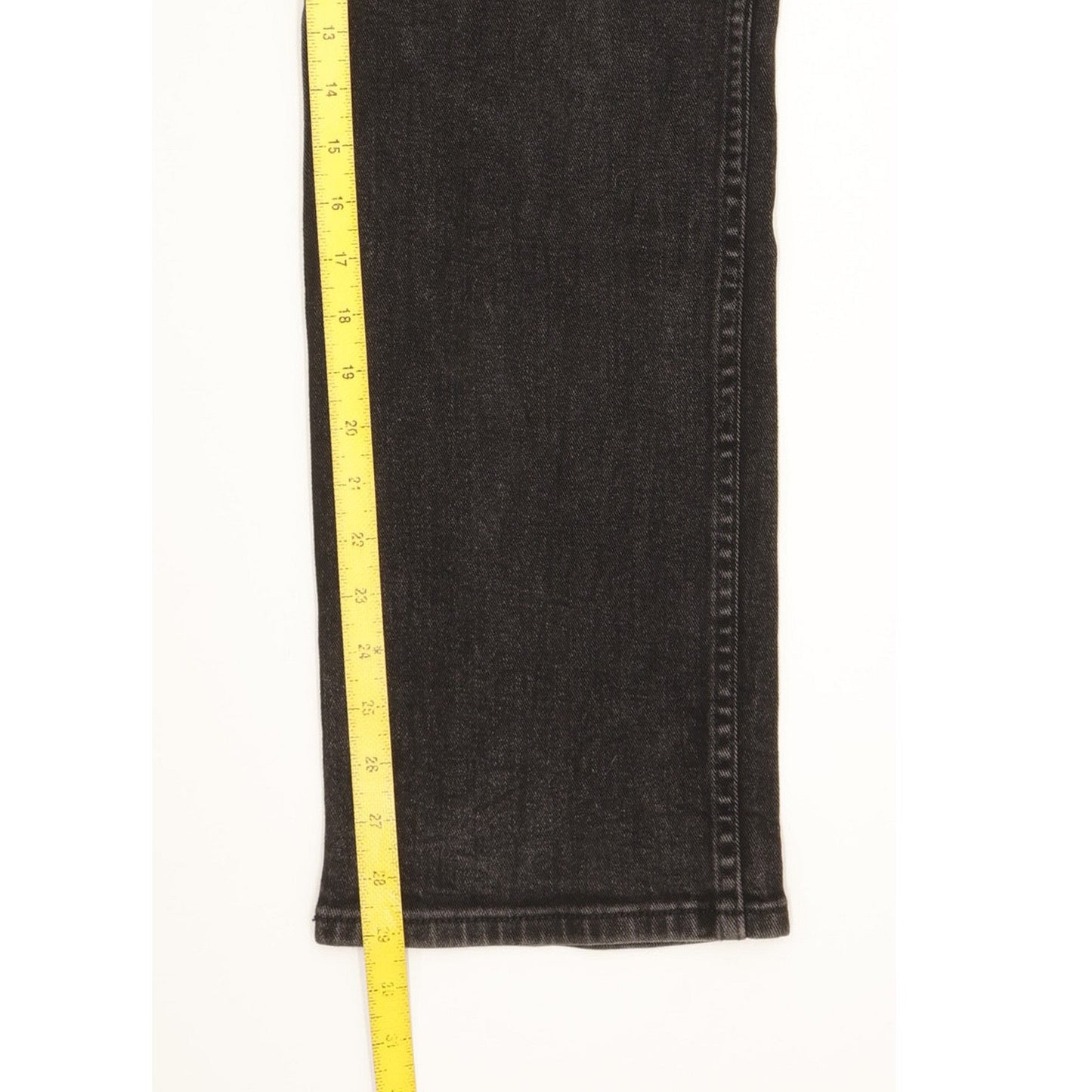 Wrangler Texas Men Black Straight Regular Stretch Jeans W36 L29