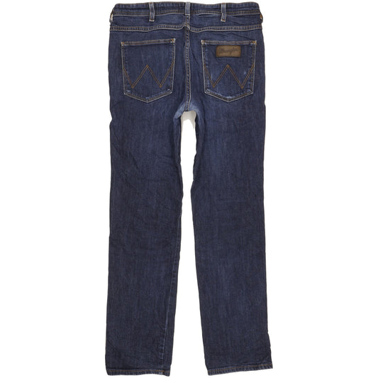 Wrangler Arizona Men Blue Straight Regular Stretch Jeans W34 L31