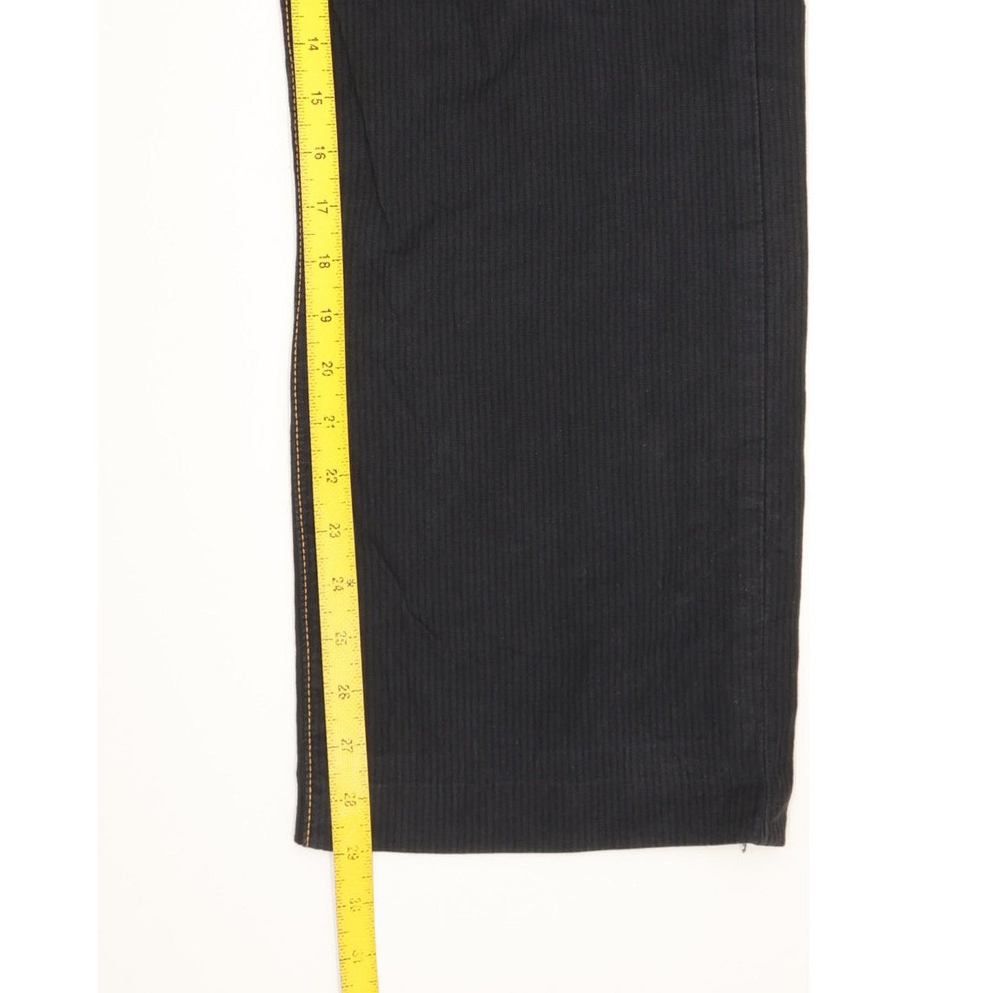 Levi's 501 Men Black Straight Regular Trousers W38 L29