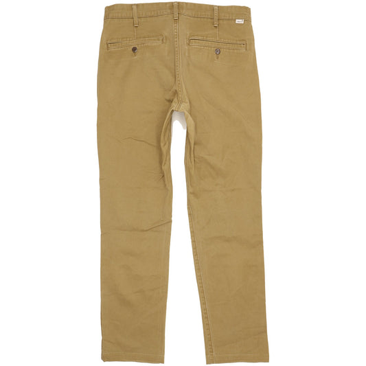 Levi's Men Brown Tapered Regular Chino Stretch Jeans W30 L28