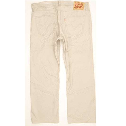Levi's 514 Men Grey Straight Slim Jeans W34 L27