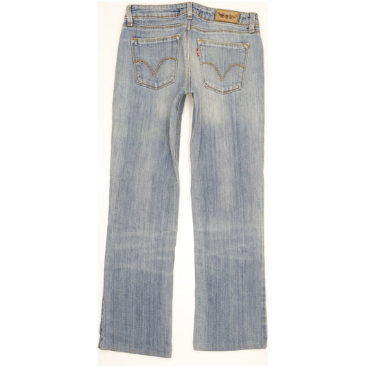 Levi's 572 Women Blue Bootcut Slim Stretch Jeans W28 L28