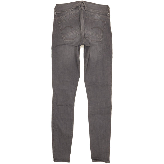 G-Star Lynn Women Grey Skinny Slim Stretch Jeans W31 L33