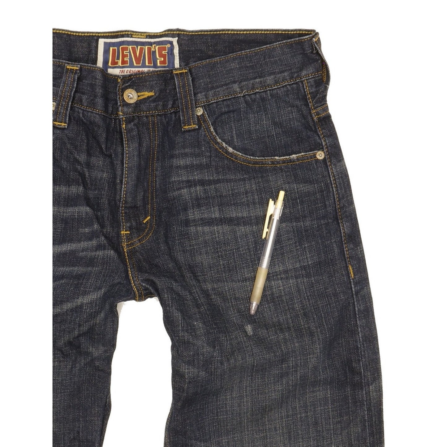 Levi's 549 Men Blue Straight Loose Jeans W33 L34