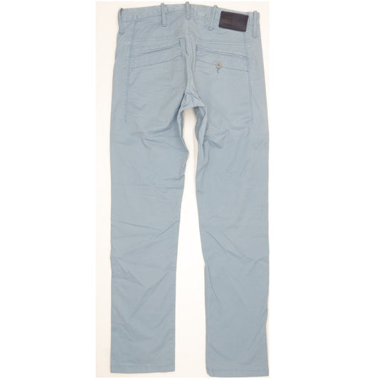 G-Star Bronson Men Blue Straight Slim Chino Stretch Jeans W31 L32