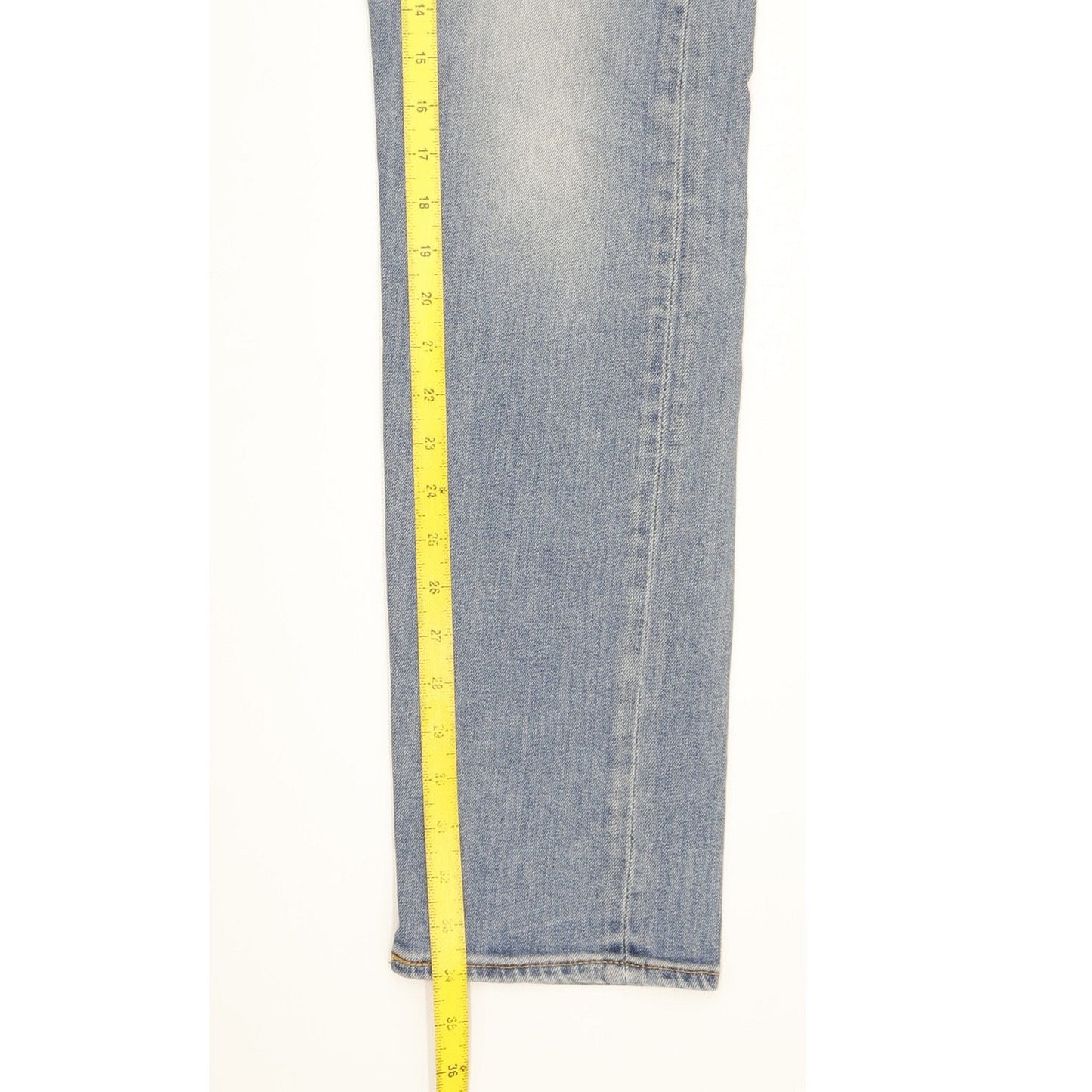 Levi's 502 Men Blue Tapered Regular Stretch Jeans W32 L34