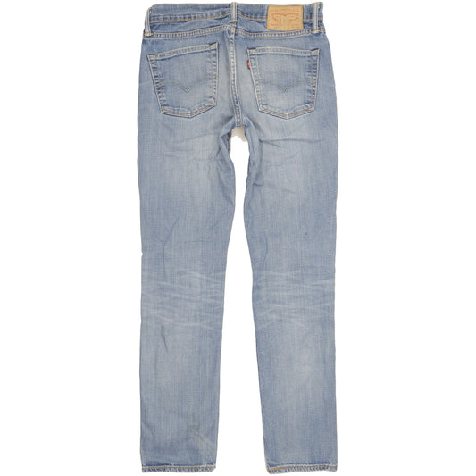 Levi's 511 Men Blue Straight Slim Stretch Jeans W32 L33