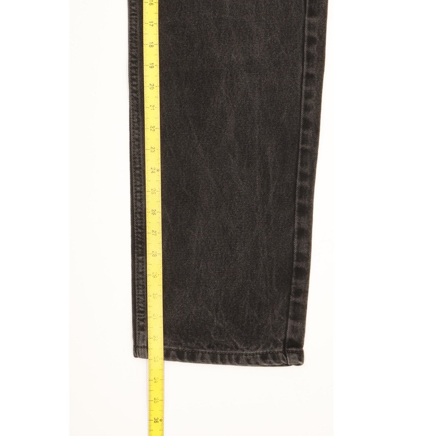 Levi's 505 Men Black Straight Regular Jeans W36 L33