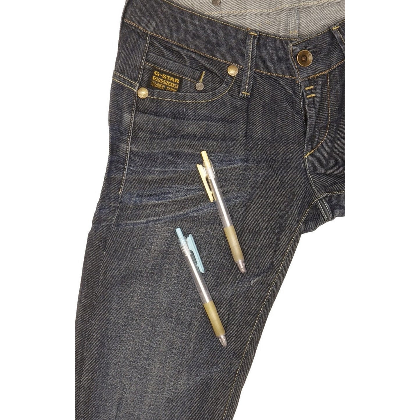 G-Star Midge Women Blue Straight Slim Stretch Jeans W27 L32