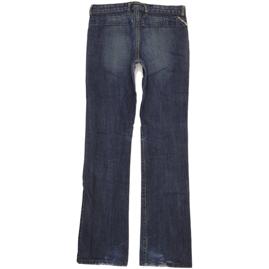 Diesel Zink Women Blue Bootcut Slim Stretch Jeans W29 L33