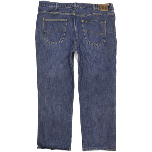 Lee Brooklyn Men Blue Straight Regular Jeans W42 L28