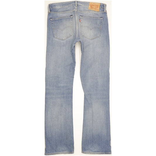 Levi's 527 Men Blue Bootcut Slim Jeans W33 L34