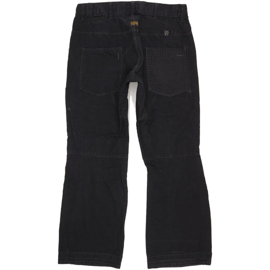 G-Star Fire Elwood Men Black Straight Regular Jeans W36 L30